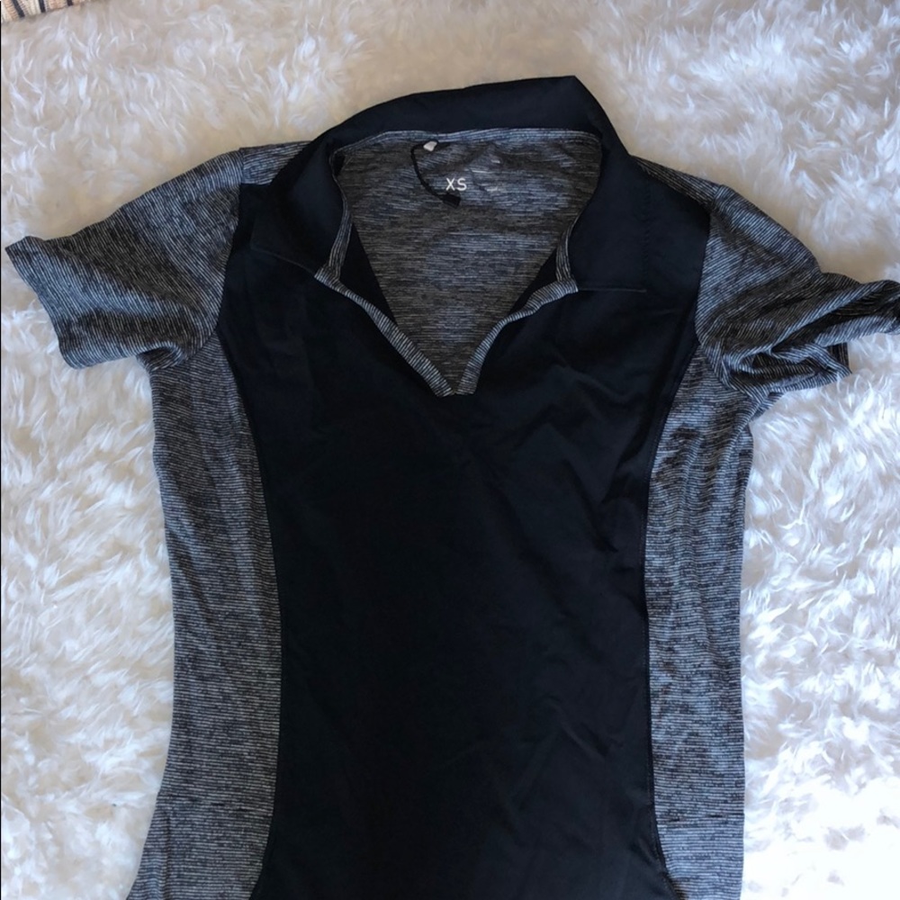 Black and grey tennis dress with pockets